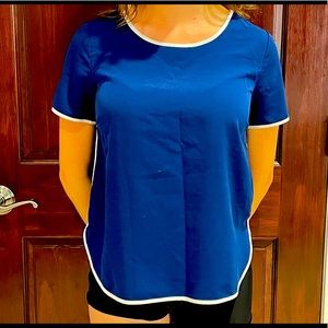 Blue forever 21 blouse